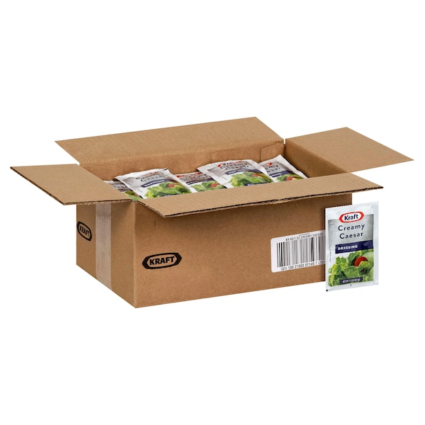 Kraft Kraft Portion Control Creamy Caesar Dressing 1.5 oz. Pouch, PK60 10021000011497 - main